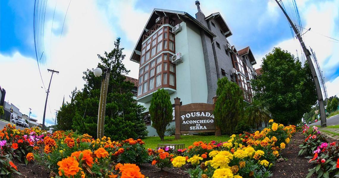 Hotel Aconchego Da Serra Грамаду Экстерьер фото